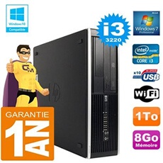 Pc compaq 8300 sff core i3-3220 ram 8go disque 1 to graveur dvd wifi w7