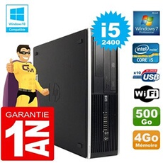 Pc compaq 8300 sff core i5-2400 ram 4go disque 500 go graveur dvd wifi w7