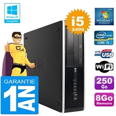 Pc compaq 8300 sff core i5-2400 ram 8go disque 250 go graveur dvd wifi w7