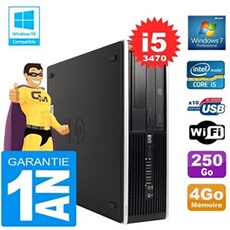Pc compaq 8300 sff core i5-3470 ram 4go disque 250 go graveur dvd wifi w7