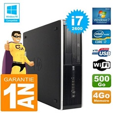 Pc compaq 8300 sff core i7-2600 ram 4go disque 500 go graveur dvd wifi w7