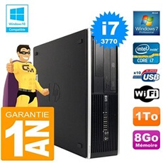 Pc compaq 8300 sff core i7-3770 ram 8go disque 1 to graveur dvd wifi w7