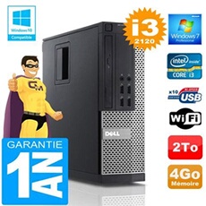 Pc 990 sff core i3-2120 ram 4go disque 2 to wifi w7