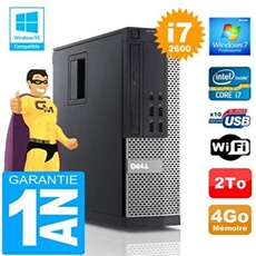 Pc 990 sff core i7-2600 ram 4go disque 2 to wifi w7
