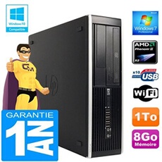 Pc compaq 6005 pro sff amd phenom ii ram 8go disque 1 to graveur dvd wifi w7