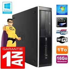 Pc compaq 6005 pro sff amd phenom ii ram 16go disque 1 to graveur dvd wifi w7