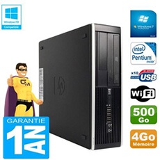 Pc compaq pro 6300 sff g630 ram 4go disque 500go graveur dvd wifi w7
