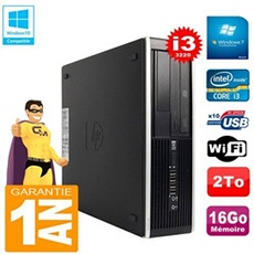 Pc compaq pro 6300 sff i3-3220 ram 16go disque 2to graveur dvd wifi w7