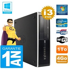 Pc compaq 8300 sff core i3-2120 ram 4go disque 1 to graveur dvd wifi w7