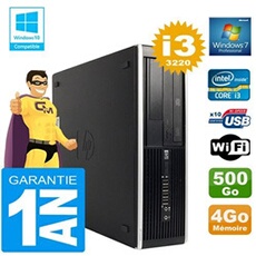 Pc compaq 8300 sff core i3-3220 ram 4go disque 500 go graveur dvd wifi w7