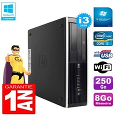 Pc compaq pro 6300 sff i3-3220 ram 8go disque 250go graveur dvd wifi w7