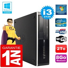 Pc compaq 8300 sff core i3-2120 ram 8go disque 2 to graveur dvd wifi w7