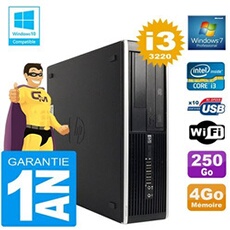 Pc compaq 8300 sff core i3-3220 ram 4go disque 250 go graveur dvd wifi w7