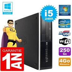 Pc compaq 8300 sff core i5-2400 ram 4go disque 250 go graveur dvd wifi w7