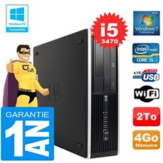 Pc compaq 8300 sff core i5-3470 ram 4go disque 2 to graveur dvd wifi w7