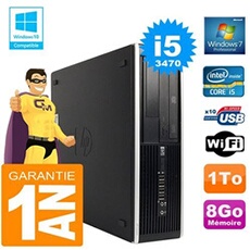 Pc compaq 8300 sff core i5-3470 ram 8go disque 1 to graveur dvd wifi w7