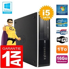 Pc compaq 8300 sff core i5-3470 ram 16go disque 1 to graveur dvd wifi w7