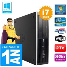 Pc compaq 8300 sff core i7-2600 ram 8go disque 2 to graveur dvd wifi w7