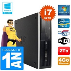 Pc compaq 8300 sff core i7-3770 ram 4go disque 2 to graveur dvd wifi w7