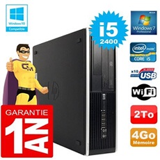 Pc compaq 8300 sff core i5-2400 ram 4go disque 2 to graveur dvd wifi w7