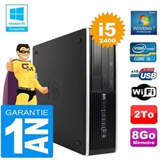 Pc compaq 8300 sff core i5-2400 ram 8go disque 2 to graveur dvd wifi w7