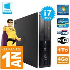 Pc compaq 8300 sff core i7-2600 ram 4go disque 1 to graveur dvd wifi w7
