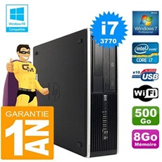 Pc compaq 8300 sff core i7-3770 ram 8go disque 500 go graveur dvd wifi w7