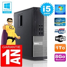 Pc 990 sff core i5-2400 ram 8go disque 1 to wifi w7
