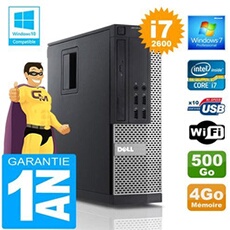 Pc 990 sff core i7-2600 ram 4go disque 500 go wifi w7