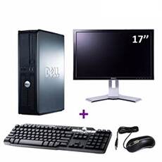 Dell Optiplex 380 Dt 17" Core 2 Duo 2,93 Ghz Hdd 1 To 4 Go