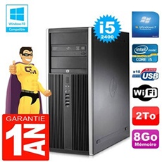 Pc tour compaq 8200 core i5-2400 ram 8go disque 2 to graveur dvd wifi w7