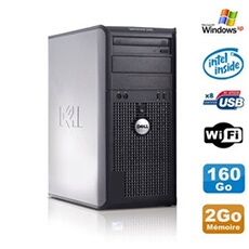 Unité Centrale Dell Pc Tour Dell Optiplex 360 Mt Intel E7400 2.8Ghz 2Go Disque 160Go Dvd Wifi Win Xp