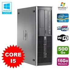 Pc compaq elite 8100 sff intel core i5 650 3.2ghz 16go 500go graveur wifi w7