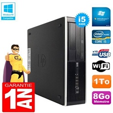 Pc compaq pro 6300 sff i5-2400 ram 8go disque 1to graveur dvd wifi w7