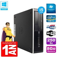Pc compaq pro 6300 sff i5-2400 ram 8go disque 250go graveur dvd wifi w7