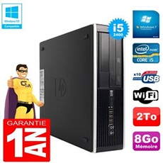 Pc compaq pro 6300 sff i5-2400 ram 8go disque 2to graveur dvd wifi w7