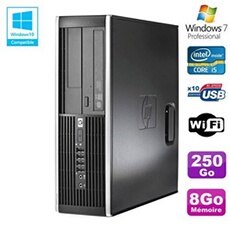 Pc elite 8300 sff core i5 3470 3.2ghz 8go disque 250go graveur usb3 wifi w7