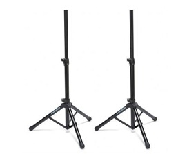 SP50P - Paire de stands pour haut-parleur - trépied - noir