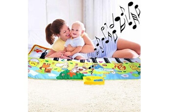 jeu éducatif musical generique jouer clavier musique musicale singing gym tapis tapis enfants meilleur cadeau de bébé 135 * 58cm