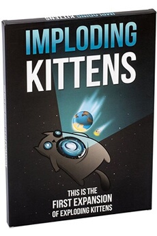 Jeux d'ambiance Exploding Kittens Jeu de cartes Imploding Kittens - expansion (en)