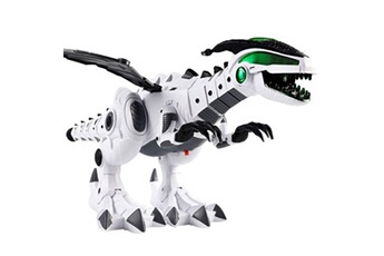 Dinosaur Spray Electrique Du Dragon Electrique Robot Pet avec Light Music Kids Toy Cadeau Blanc WEN001