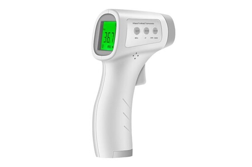 Thermomètre frontal infrarouge numérique sans contact, mesure de  température pour enfants et adultes