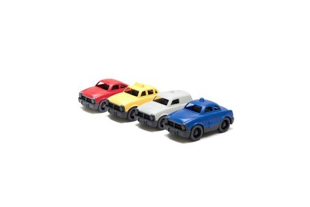 Circuit voitures Green Toys Set 4 vehicules
