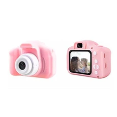 Appareil photo enfant GENERIQUE Appareil photo pour enfants rose 3Mpx et vidéo 1080p