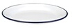 Assiette Ibili 908028 En Acier Blanc - 28 X 28 X 4 Cm, Garantie 2 Ans