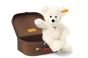 marionnette steiff ours teddy lotte dans sa valise