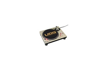 valises, rangements et supports dj udg u 9935 - udg slipmat set black / golden