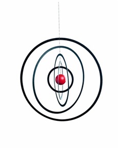 Mobiles Science Fiction - Red
