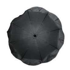Ombrelle articulée - 80 cm - Noir