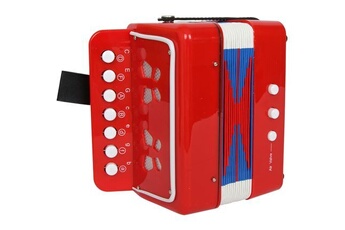 jeu éducatif musical small foot accordéon, rouge